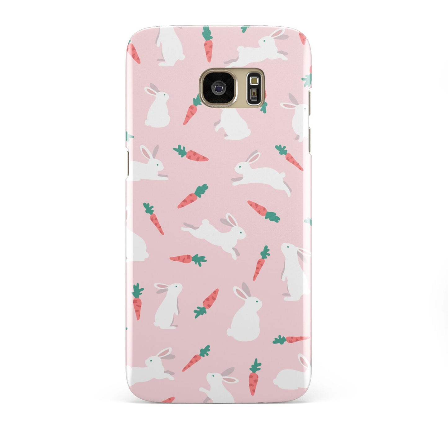 Easter Bunny And Carrot Samsung Galaxy S7 Edge Case