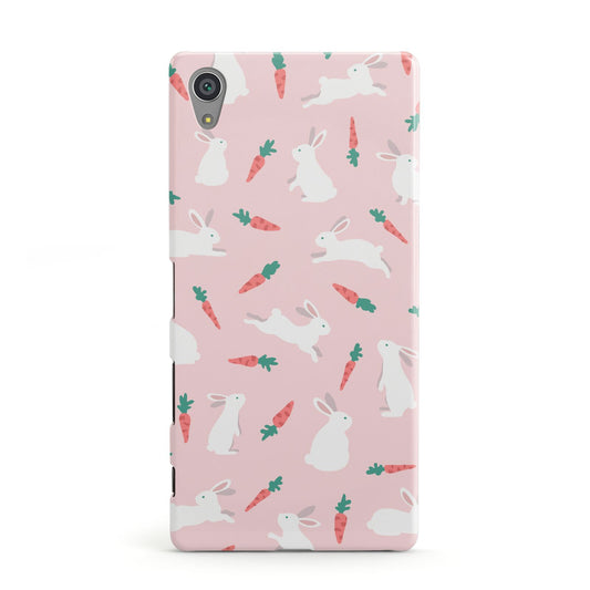Easter Bunny And Carrot Sony Xperia Case