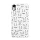 Easter Bunny Apple iPhone XR White 3D Snap Case