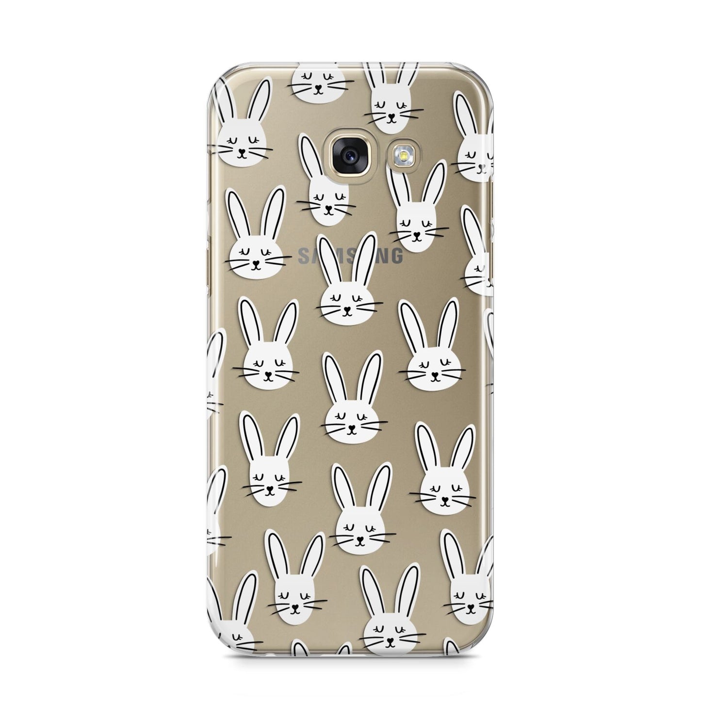 Easter Bunny Samsung Galaxy A5 2017 Case on gold phone