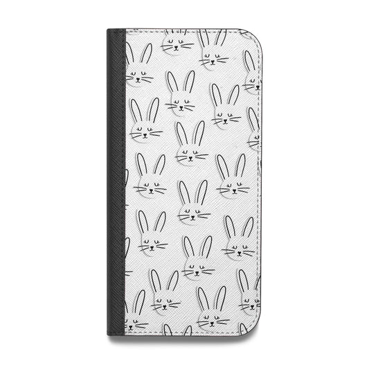 Easter Bunny Vegan Leather Flip iPhone Case