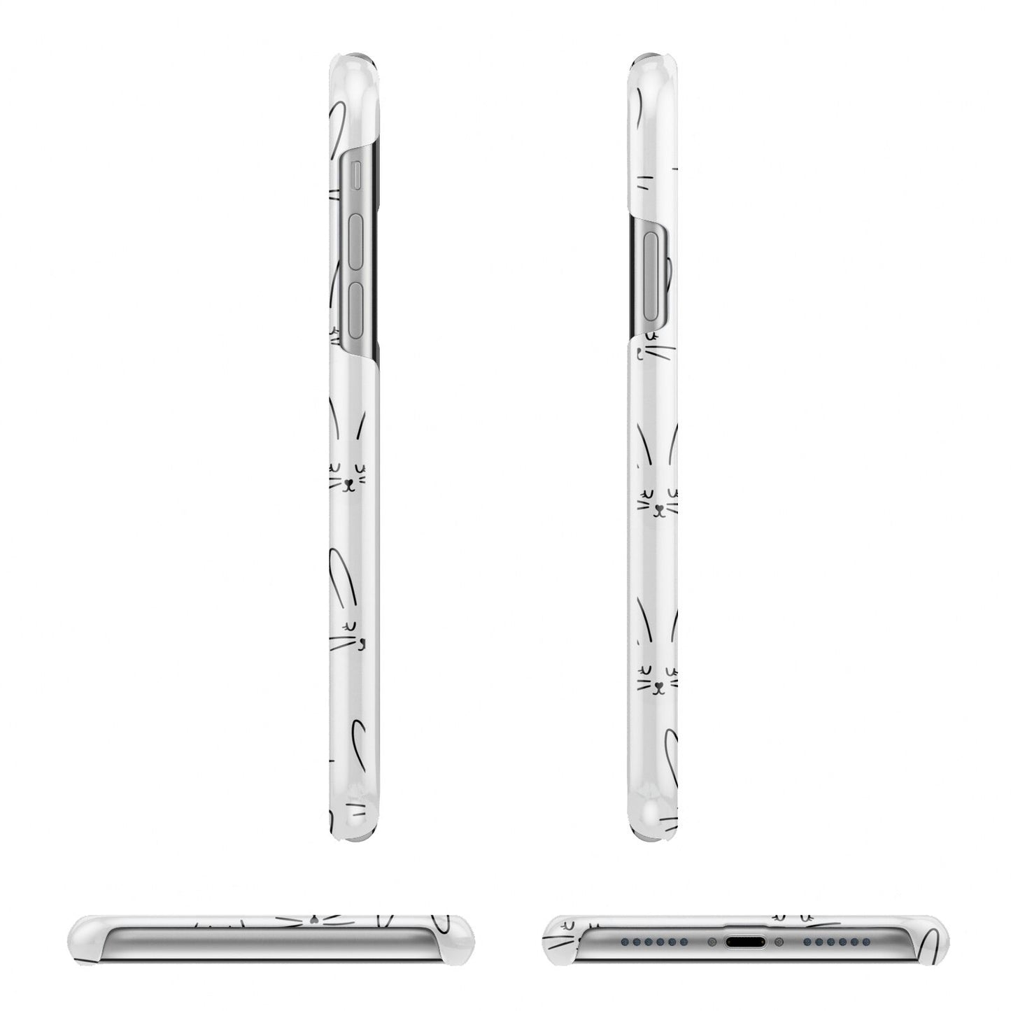 Easter Bunny iPhone 11 Pro 3D Snap Case Angle Images