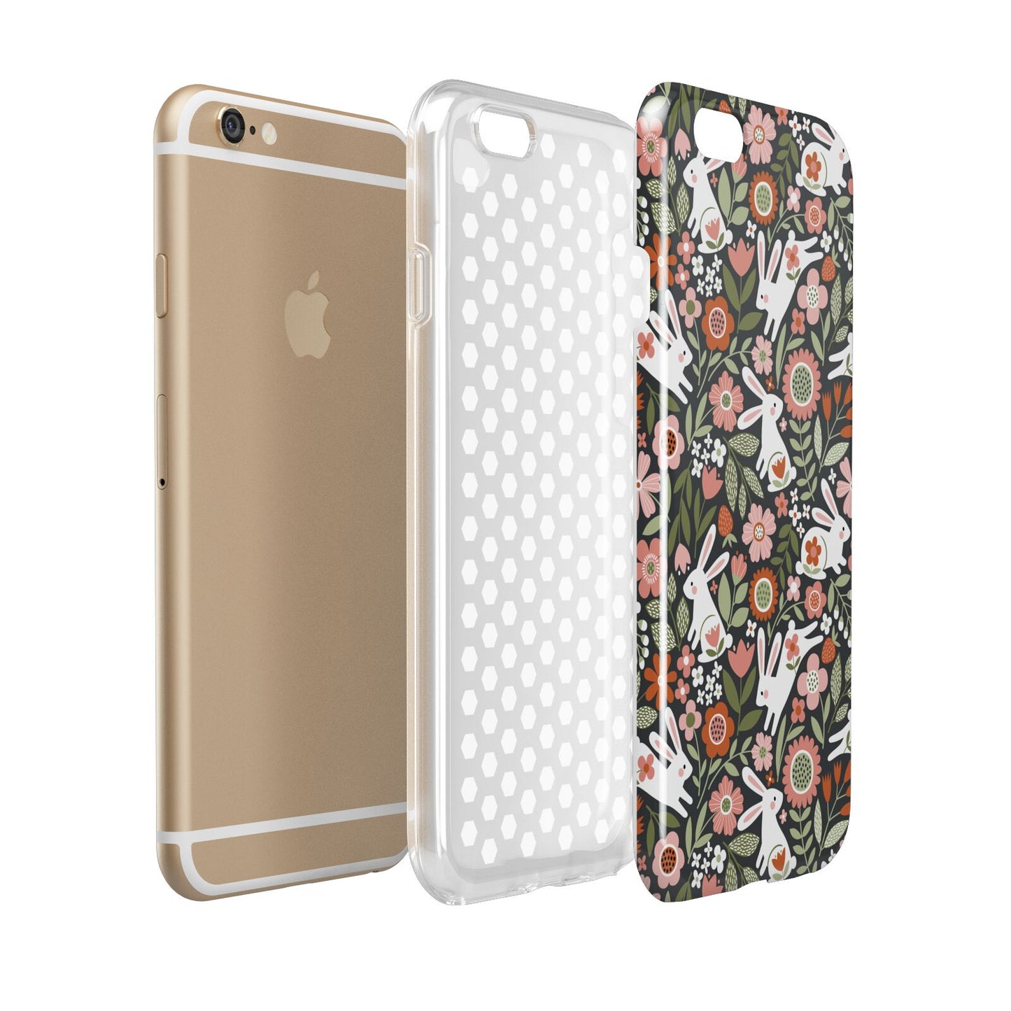 Easter Floral Apple iPhone 6 3D Tough Case Expanded view