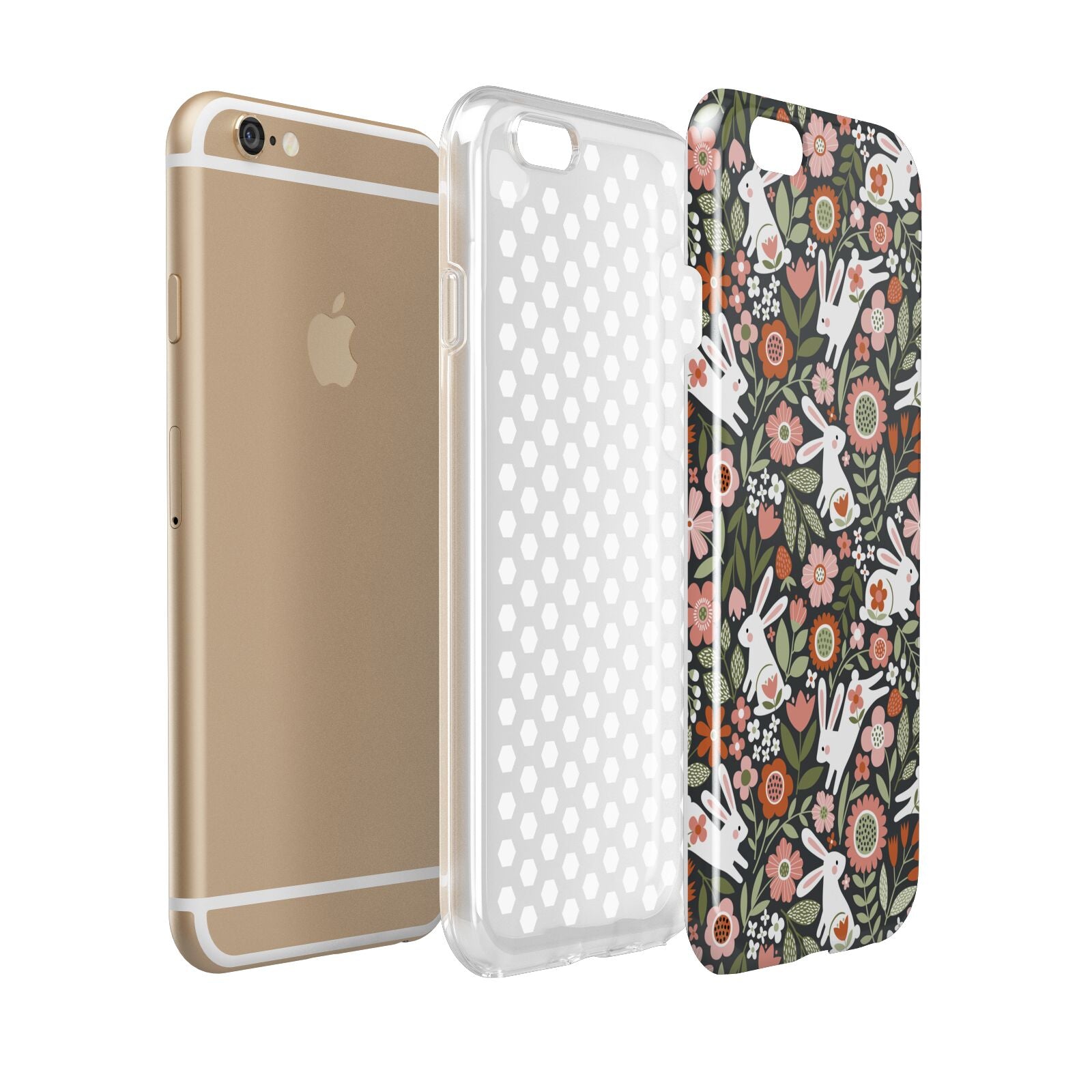 Easter Floral Apple iPhone 6 3D Tough Case Expanded view