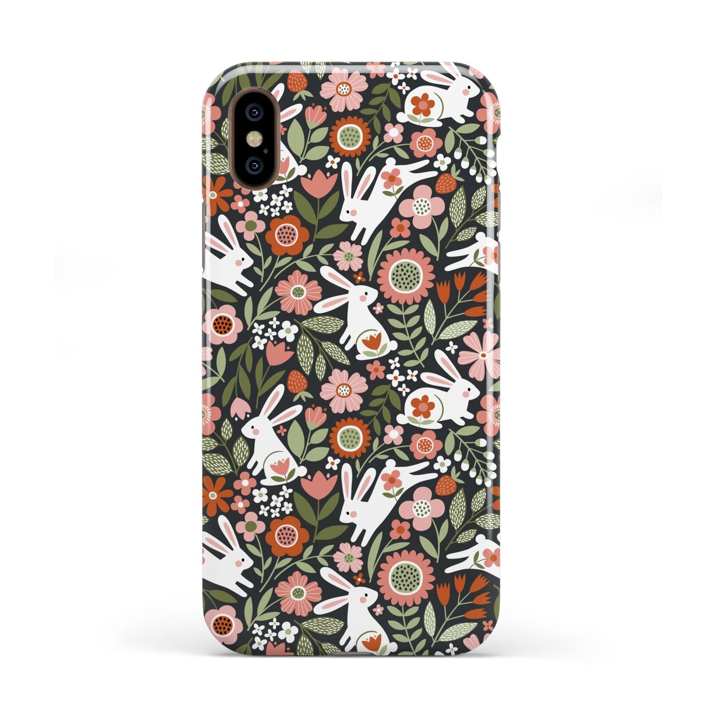 Easter Floral Apple iPhone XS 3D Tough