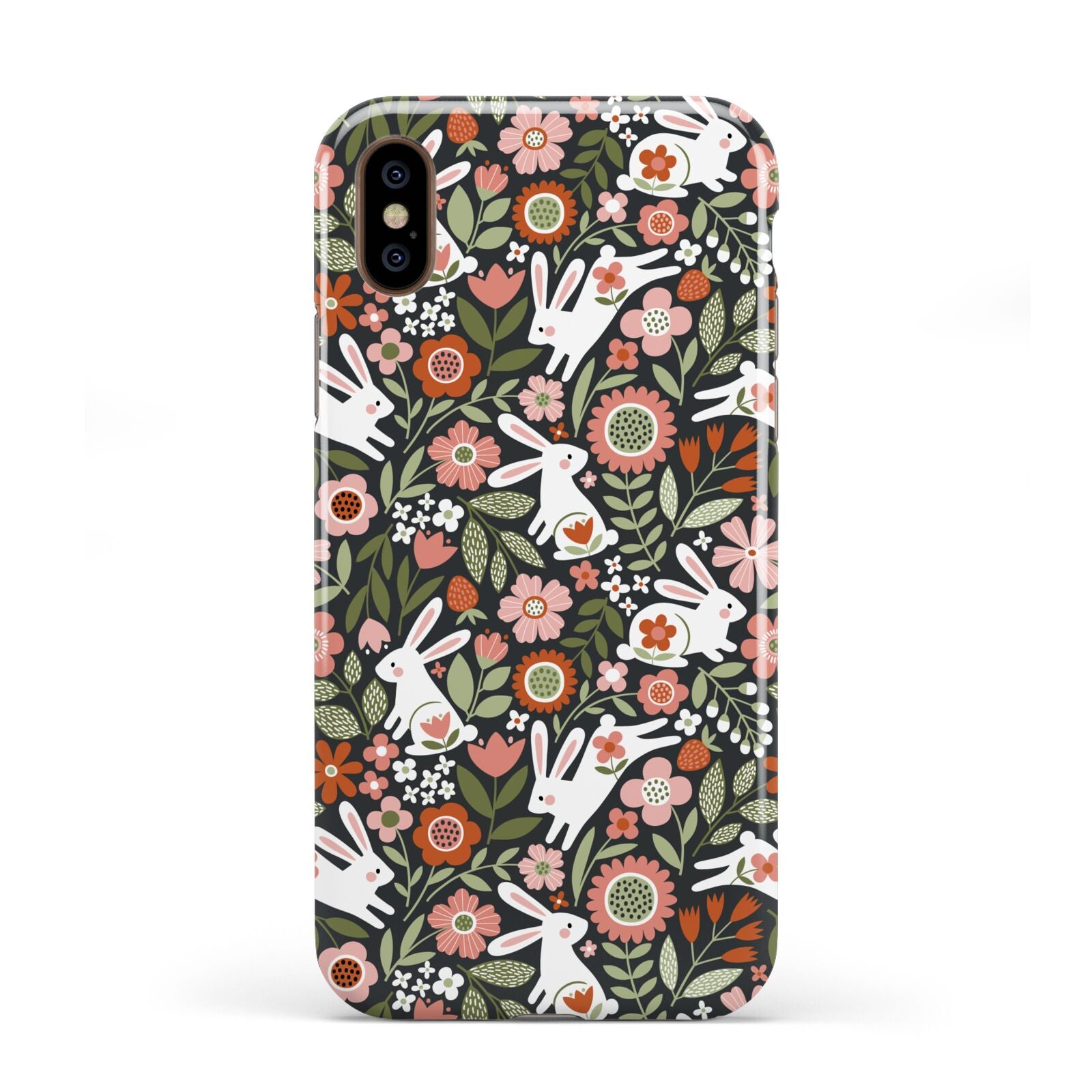 Easter Floral Apple iPhone XS 3D Tough