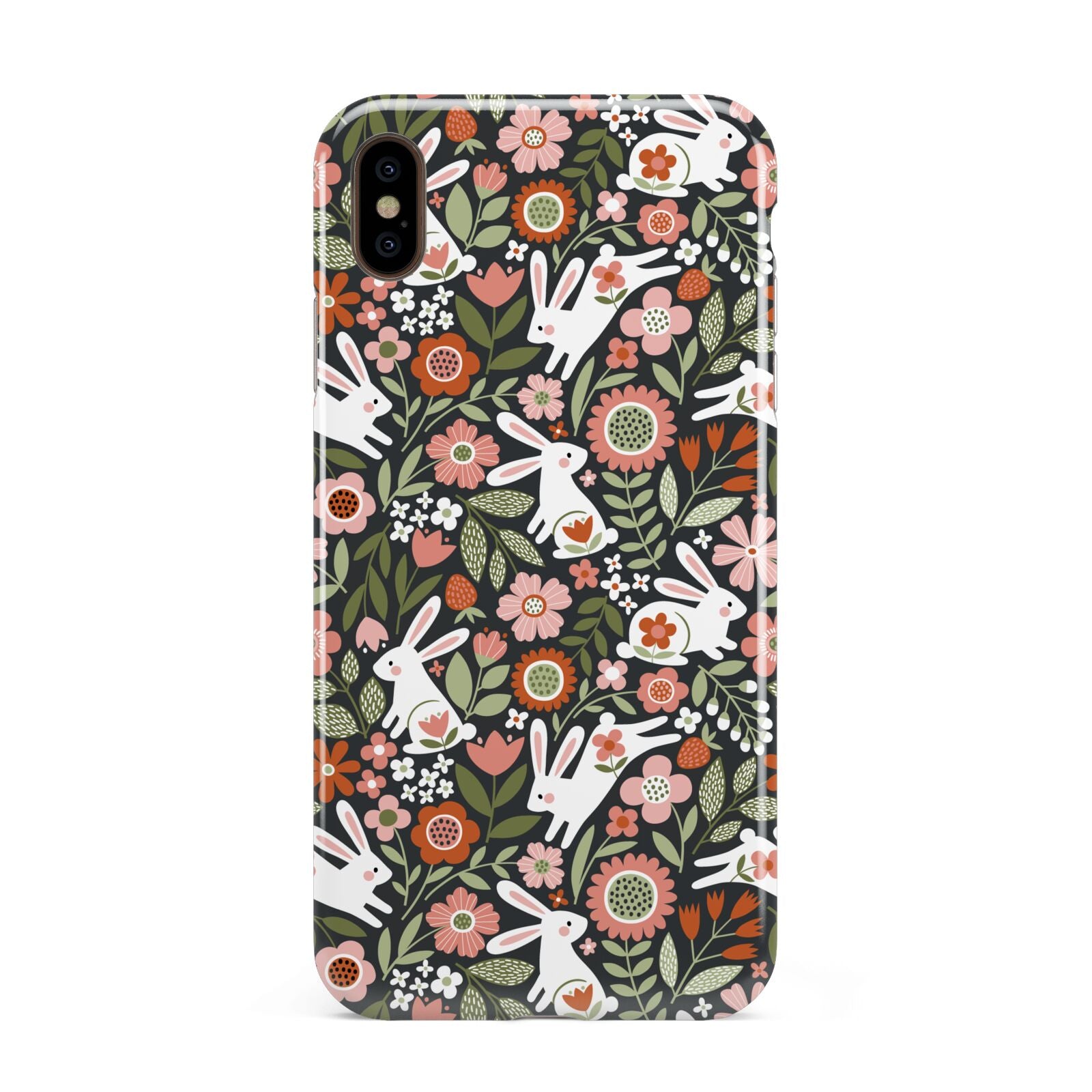 Easter Floral Apple iPhone Xs Max 3D Tough Case