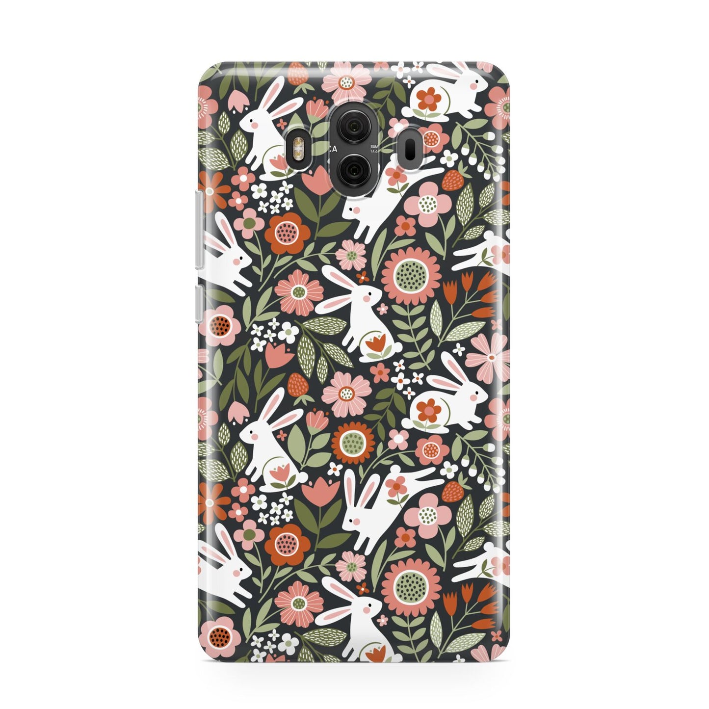 Easter Floral Huawei Mate 10 Protective Phone Case