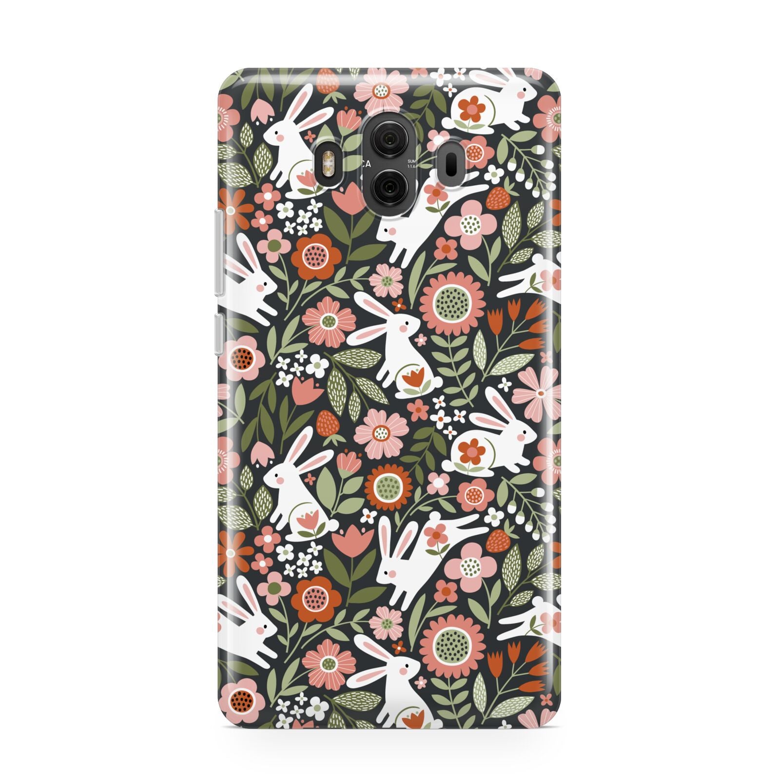 Easter Floral Huawei Mate 10 Protective Phone Case