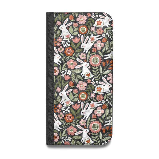 Easter Floral Vegan Leather Flip Samsung Case