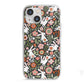 Easter Floral iPhone 13 Mini TPU Impact Case with White Edges