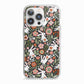 Easter Floral iPhone 13 Pro TPU Impact Case with White Edges