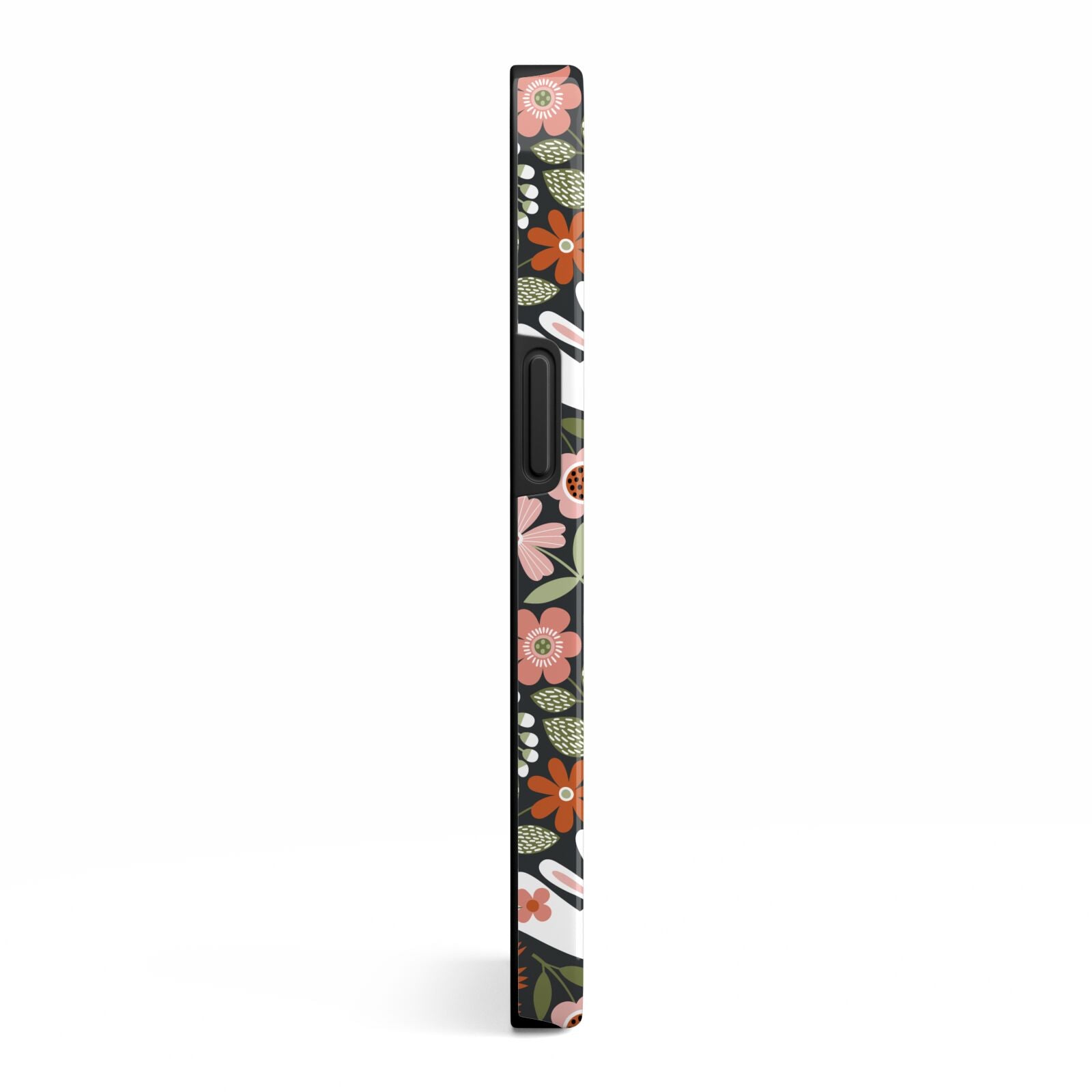 Easter Floral iPhone 13 Side Image 3D Tough Case