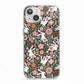 Easter Floral iPhone 13 TPU Impact Case with White Edges