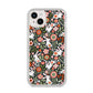 Easter Floral iPhone 14 Plus Clear Tough Case Starlight