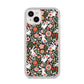 Easter Floral iPhone 14 Plus Glitter Tough Case Starlight
