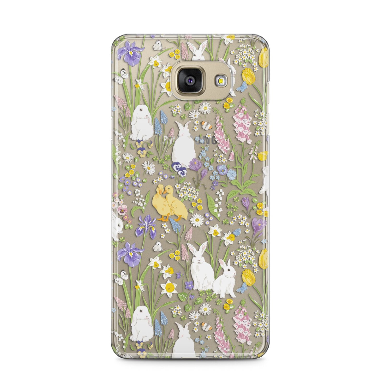 Easter Samsung Galaxy A5 2016 Case on gold phone