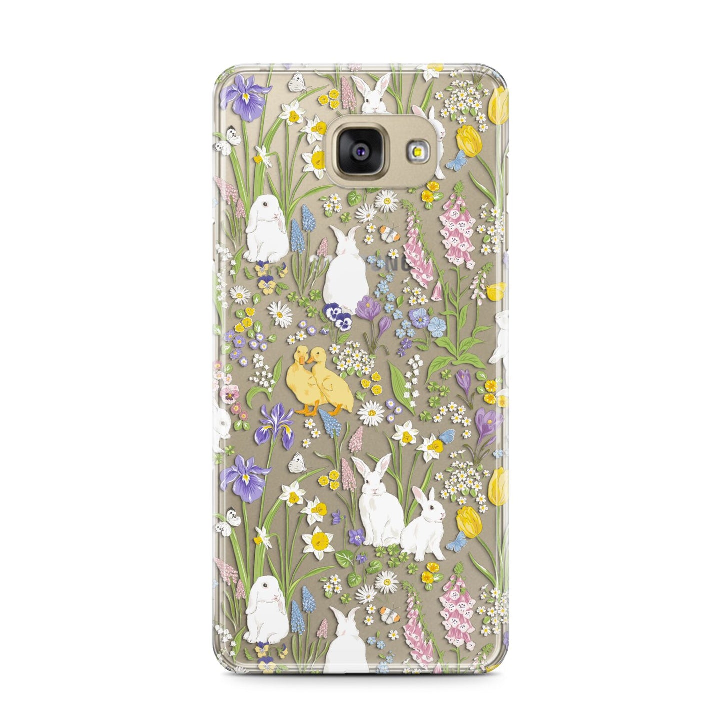 Easter Samsung Galaxy A7 2016 Case on gold phone