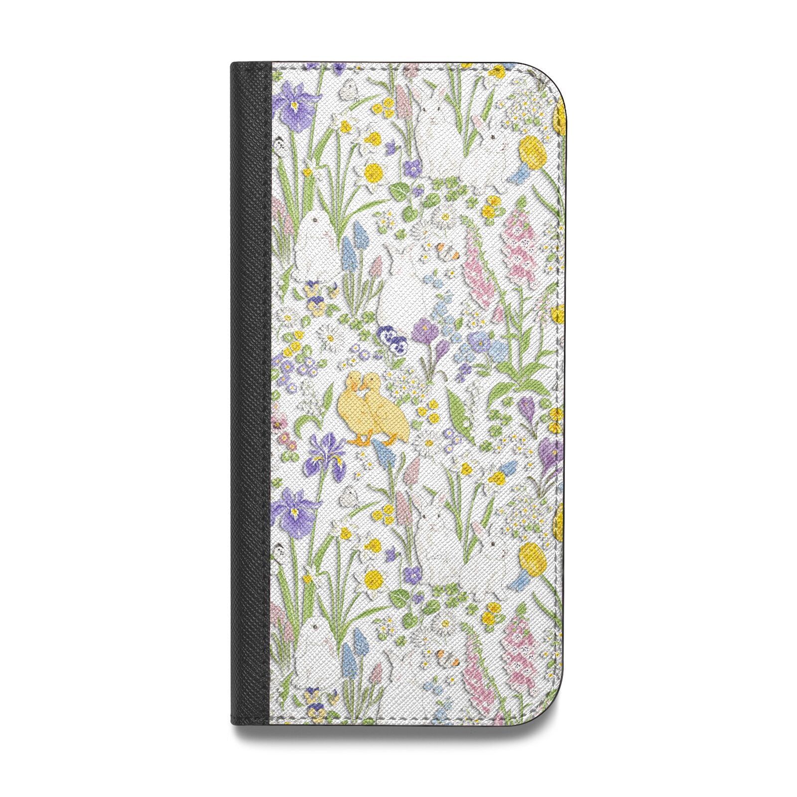 Easter Vegan Leather Flip Samsung Case