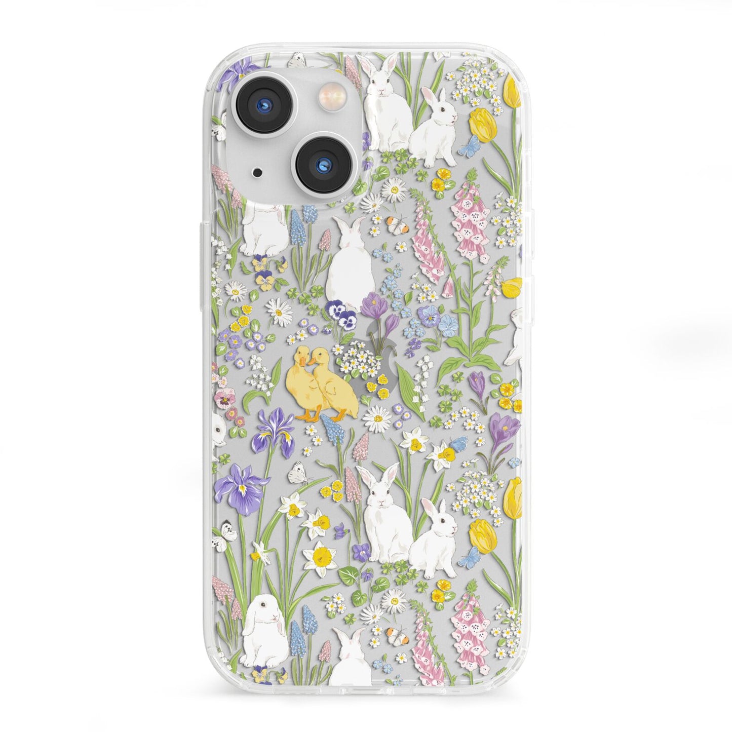 Easter iPhone 13 Mini Clear Bumper Case