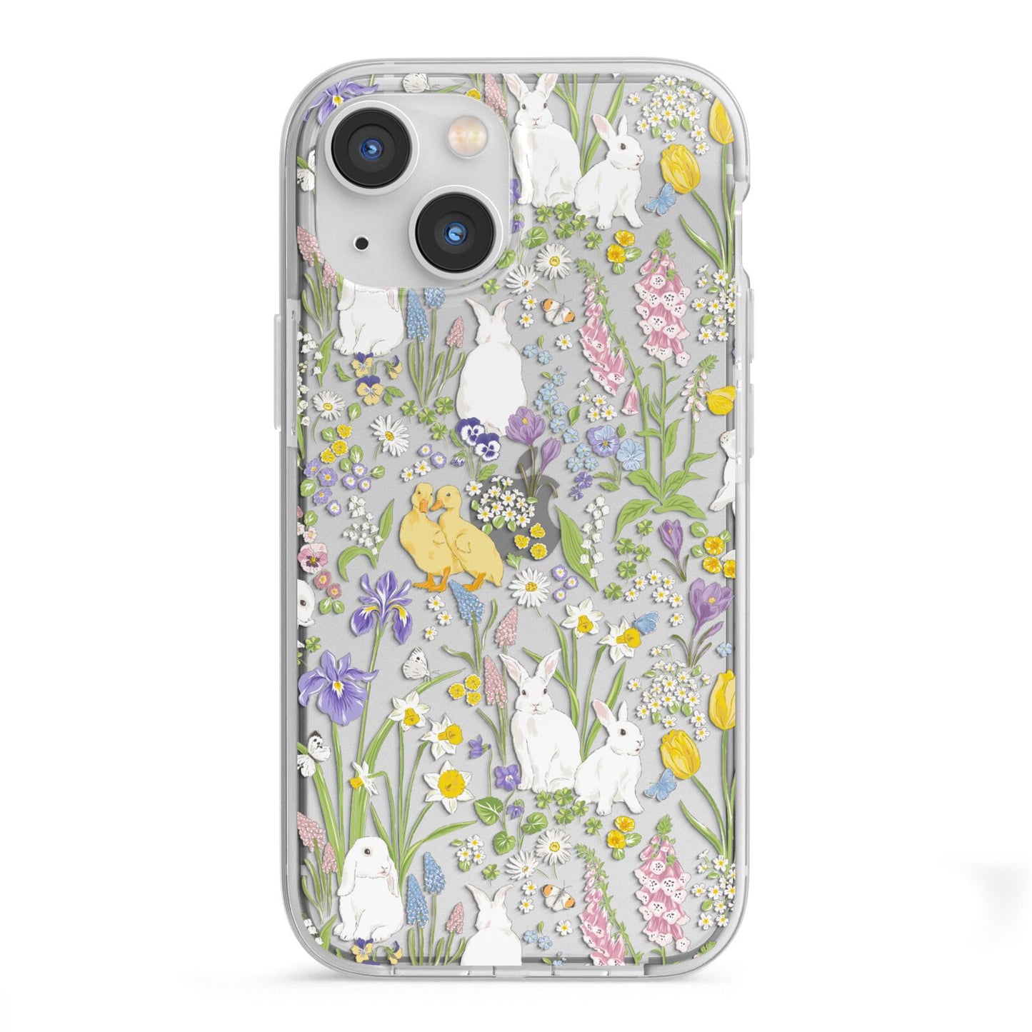 Easter iPhone 13 Mini TPU Impact Case with White Edges