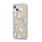 Easter iPhone 14 Plus Clear Tough Case Starlight Angled Image