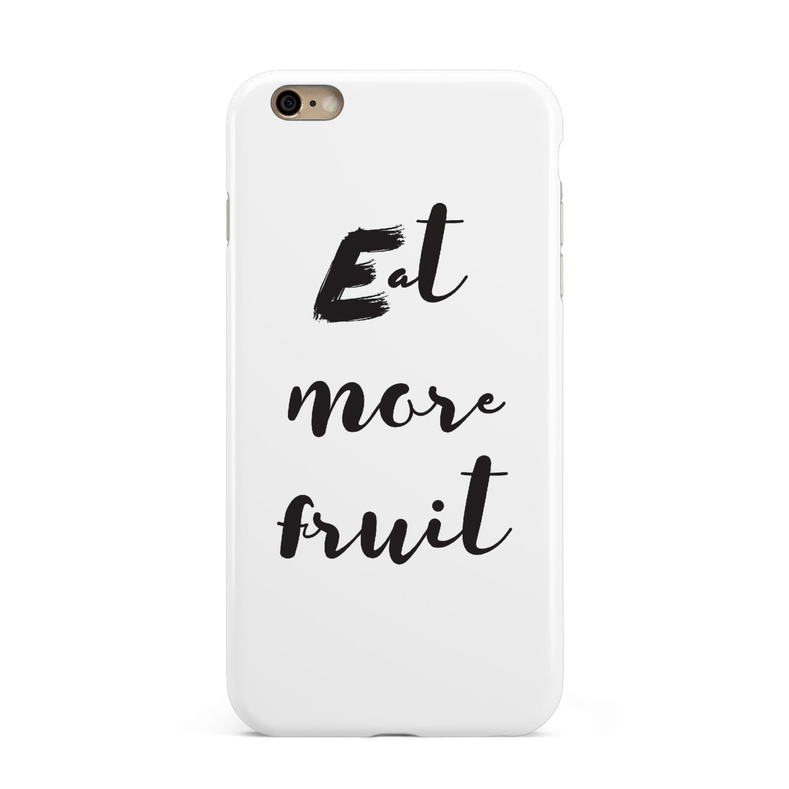 Eat More Fruit Apple iPhone 6 Plus 3D Tough Case