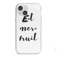 Eat More Fruit iPhone 13 Mini TPU Impact Case with White Edges