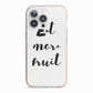 Eat More Fruit iPhone 13 Pro TPU Impact Case with Pink Edges