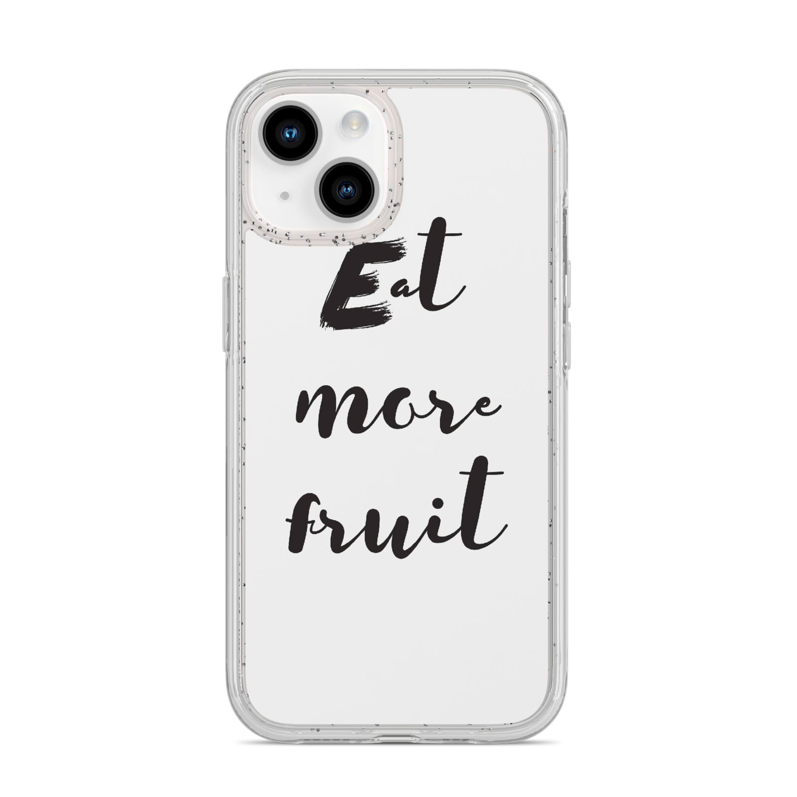 Eat More Fruit iPhone 14 Glitter Tough Case Starlight