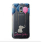Elephant with Balloons Baby Girl Reveal Samsung Galaxy S5 Mini Case