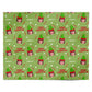 Elf Photo Face Personalised Wrapping Paper Alternative