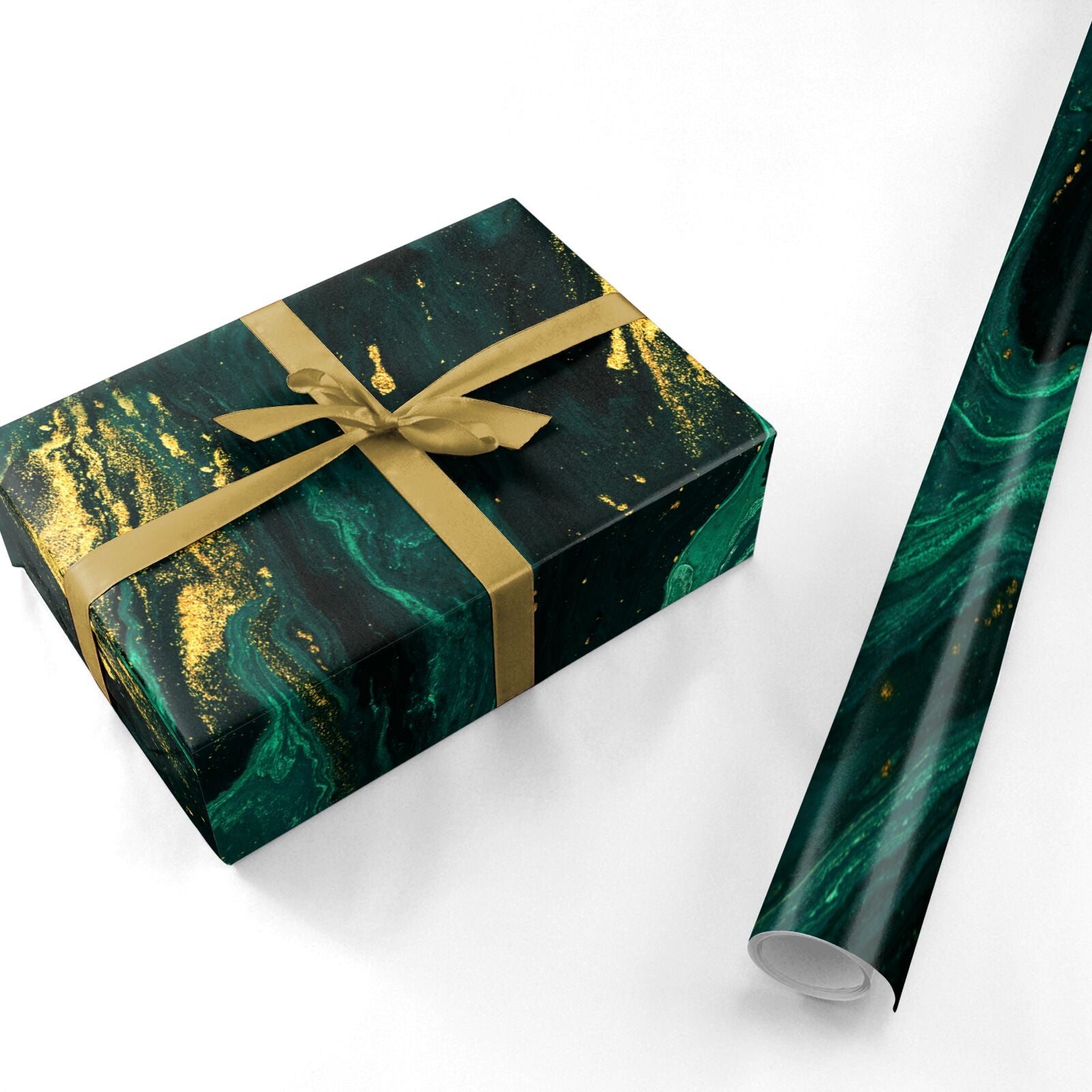 Emerald Green Wrapping Paper Dyefor