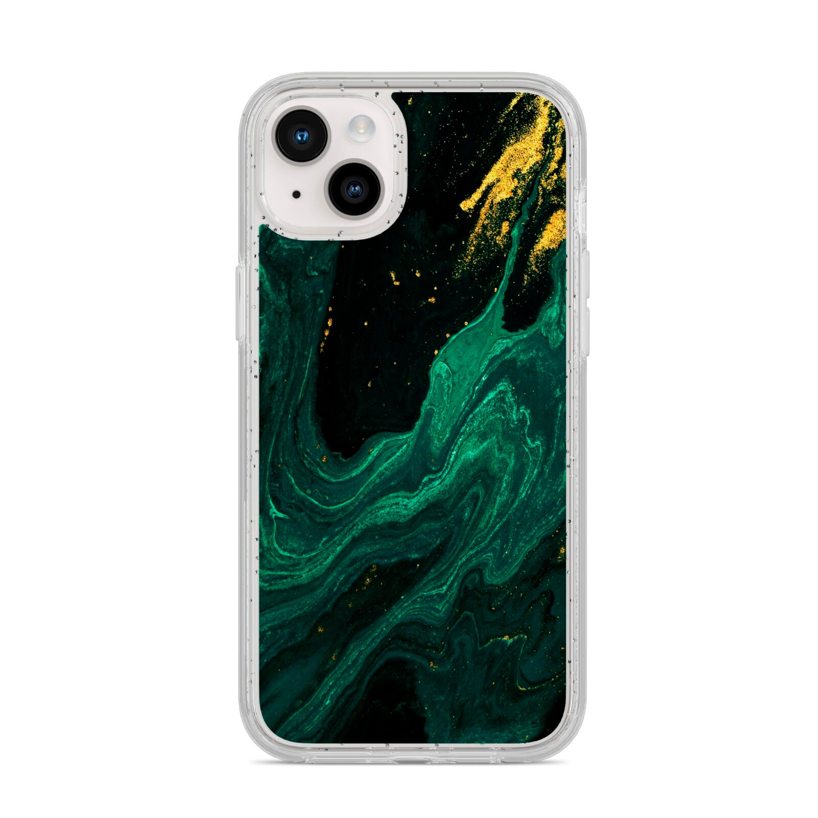 Emerald Green iPhone 14 Plus Glitter Tough Case Starlight