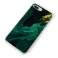 Emerald Green iPhone 8 Plus Bumper Case on Silver iPhone Alternative Image