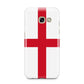 England Flag Samsung Galaxy A3 2017 Case on gold phone