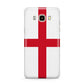 England Flag Samsung Galaxy J7 2016 Case on gold phone