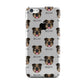 English Bulldog Icon with Name Apple iPhone 5c Case