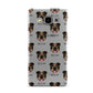 English Bulldog Icon with Name Samsung Galaxy A5 Case