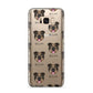English Bulldog Icon with Name Samsung Galaxy S8 Plus Case
