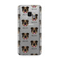 English Bulldog Icon with Name Samsung Galaxy S9 Case