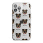 English Bulldog Icon with Name iPhone 13 Pro Max TPU Impact Case with White Edges