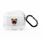 English Bulldog Personalised AirPods Clear Case 3rd Gen