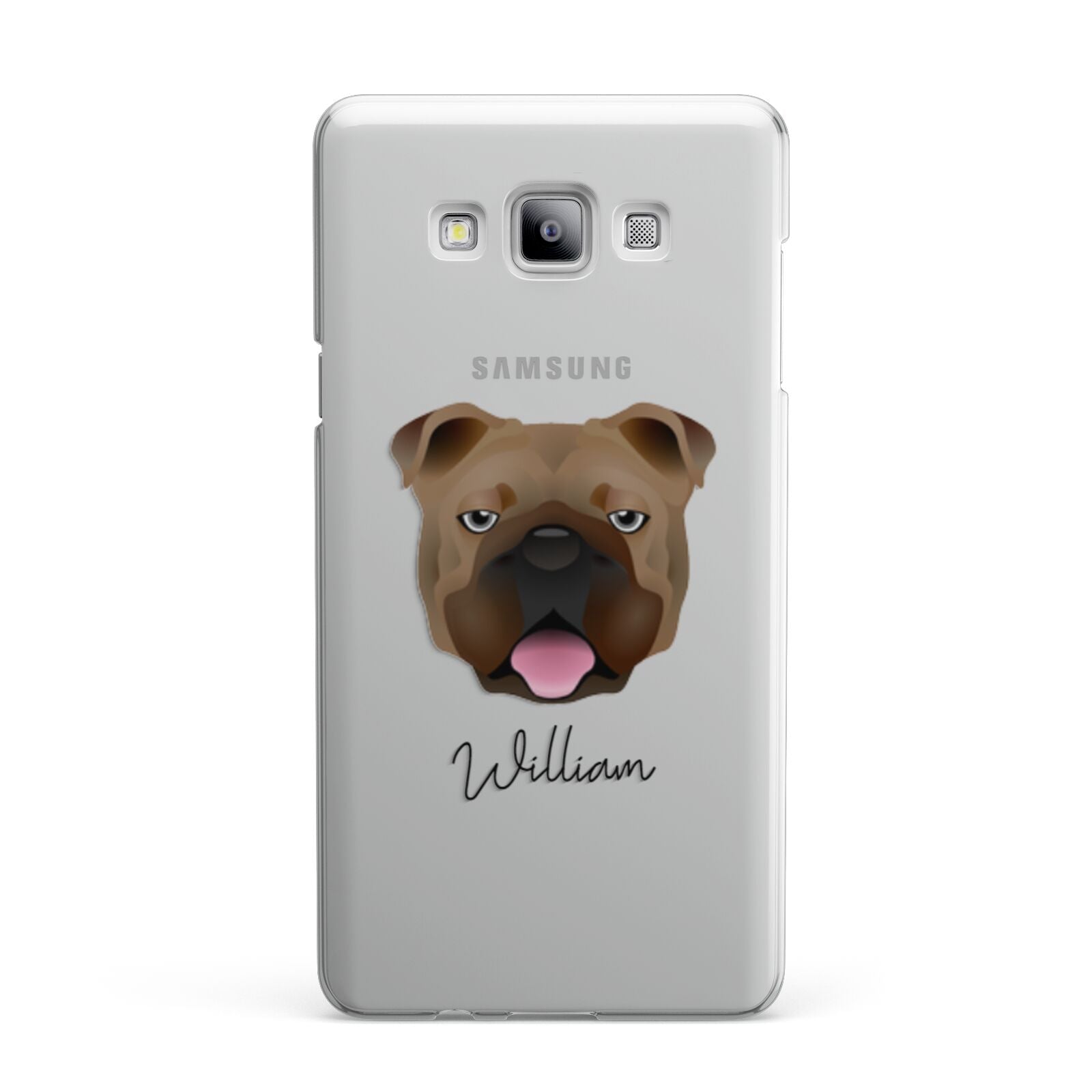 English Bulldog Personalised Samsung Galaxy A7 2015 Case