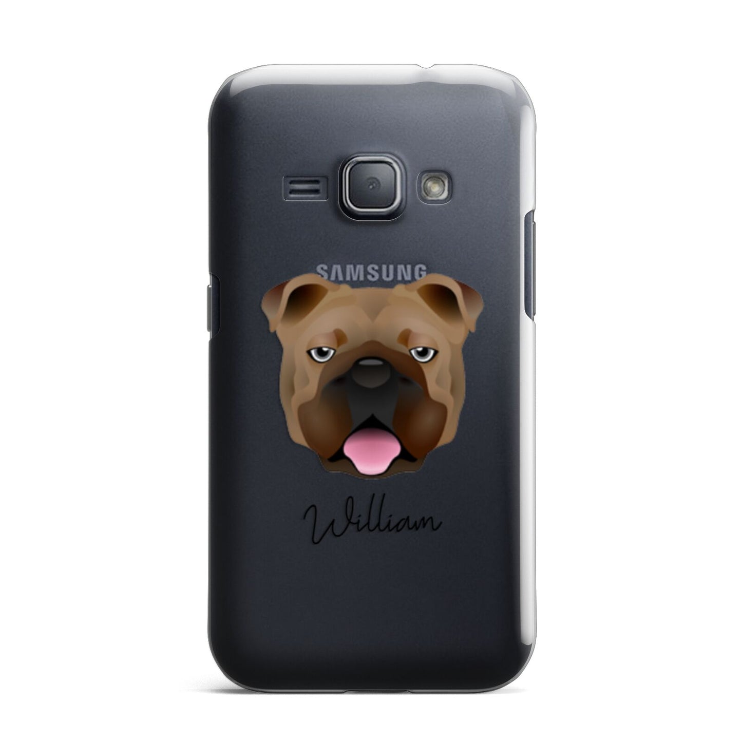 English Bulldog Personalised Samsung Galaxy J1 2016 Case