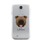 English Bulldog Personalised Samsung Galaxy S4 Case