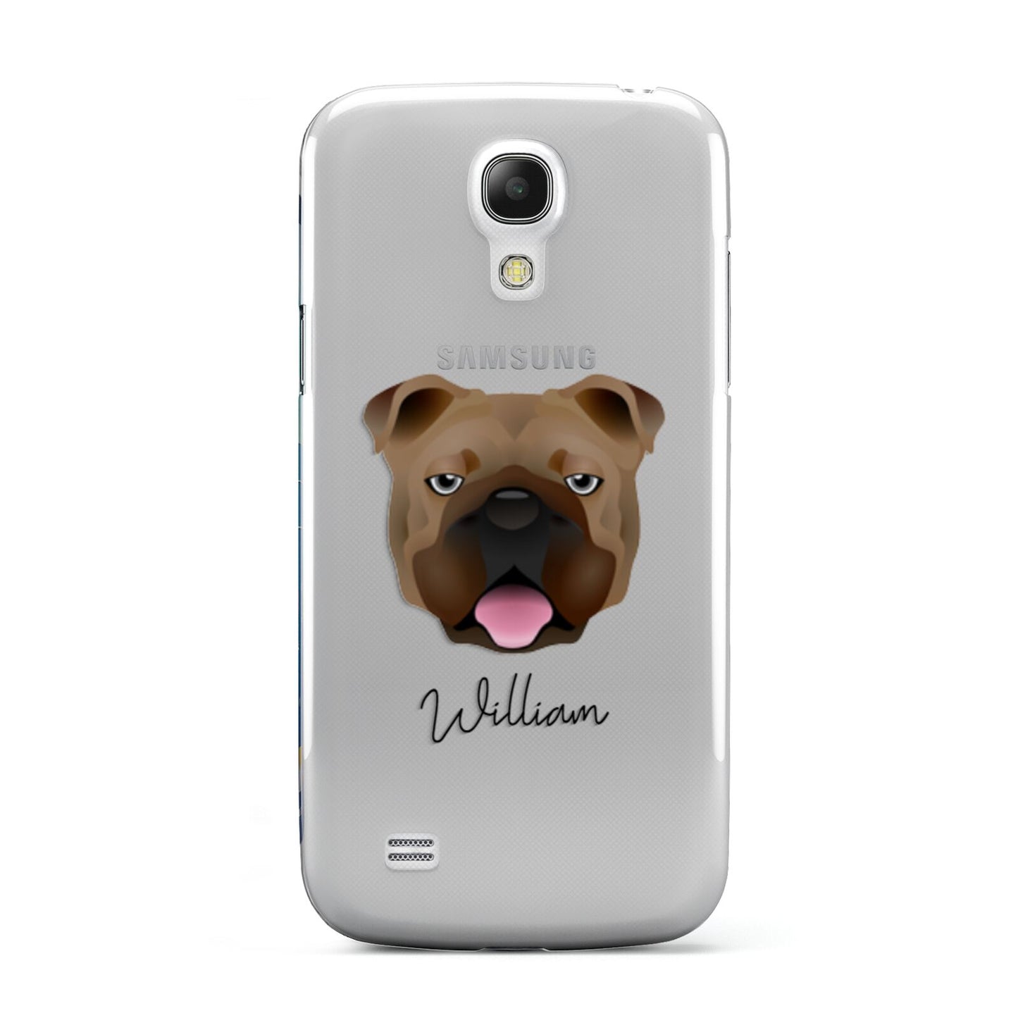 English Bulldog Personalised Samsung Galaxy S4 Mini Case