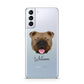English Bulldog Personalised Samsung S21 Plus Phone Case