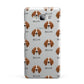 English Coonhound Icon with Name Samsung Galaxy A7 2015 Case