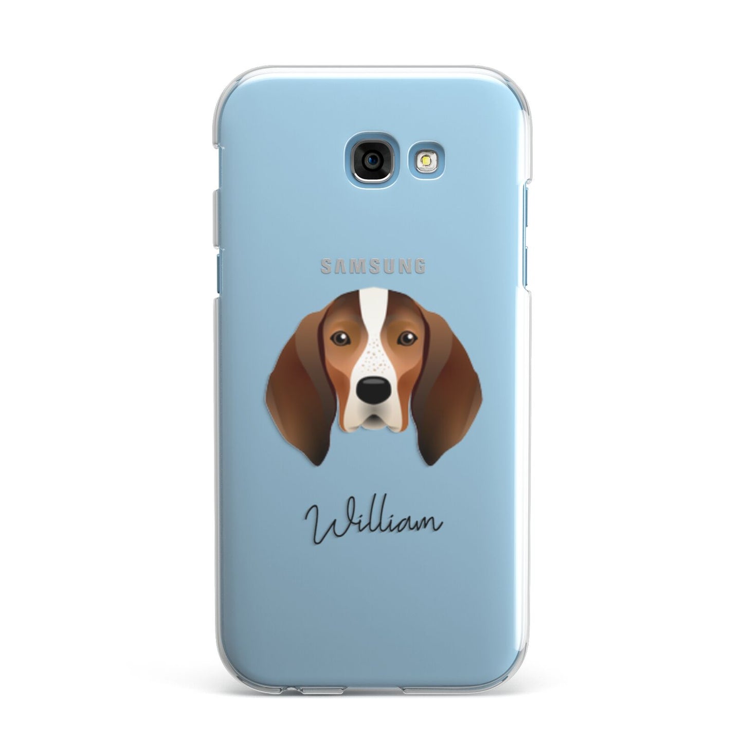 English Coonhound Personalised Samsung Galaxy A7 2017 Case